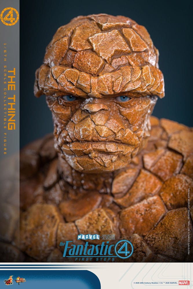 Los Cuatro Fantásticos: primeros pasos Figura Movie Masterpiece 1/6 The Thing 31 cm