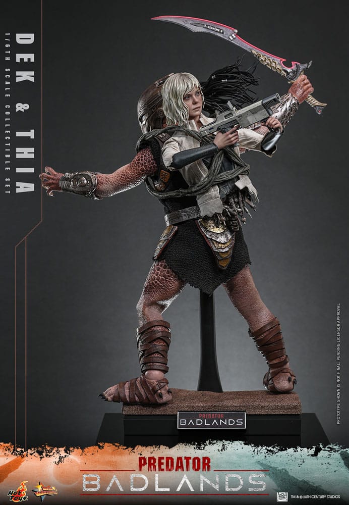 Predator: Badlands Figura Movie Masterpiece 1/6 Dek & Thia 30 cm