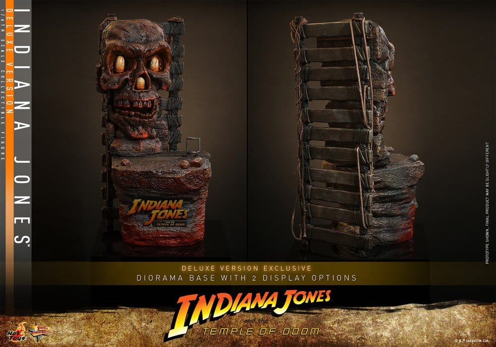 Indiana Jones Figura Movie Masterpiece 1/6 Indiana Jones (Deluxe Version) 30 cm