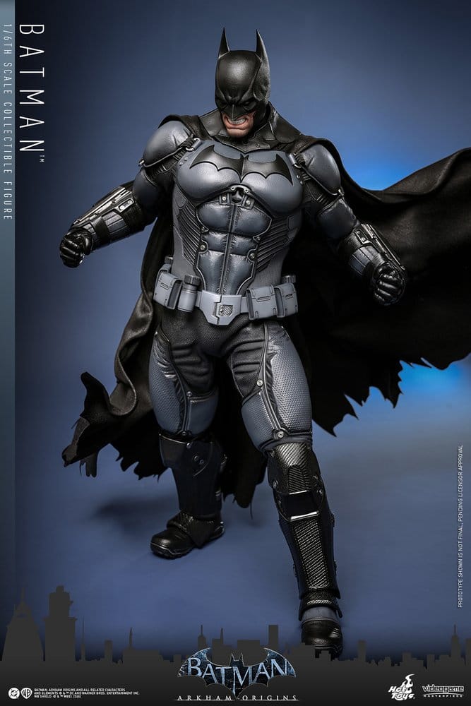 Batman Arkham Origins Figura Videogame Masterpiece 1/6 Batman 33 cm