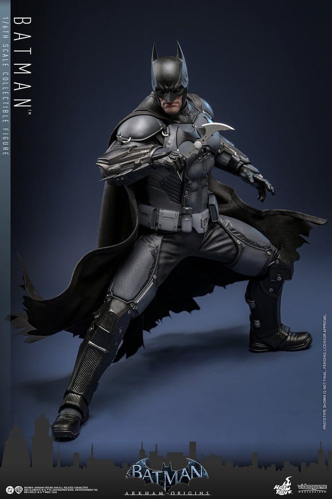 Batman Arkham Origins Figura Videogame Masterpiece 1/6 Batman 33 cm
