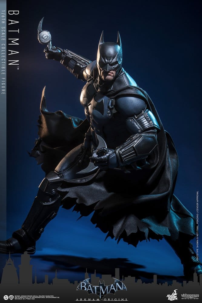 Batman Arkham Origins Figura Videogame Masterpiece 1/6 Batman 33 cm