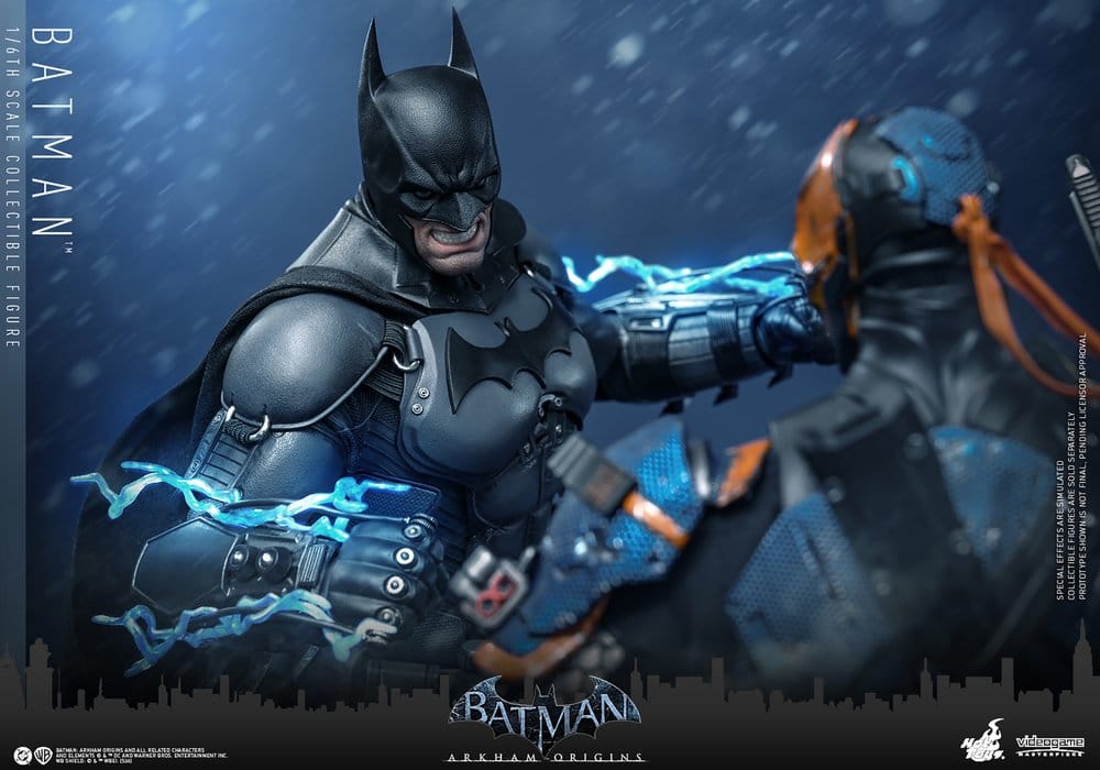 Batman Arkham Origins Figura Videogame Masterpiece 1/6 Batman 33 cm