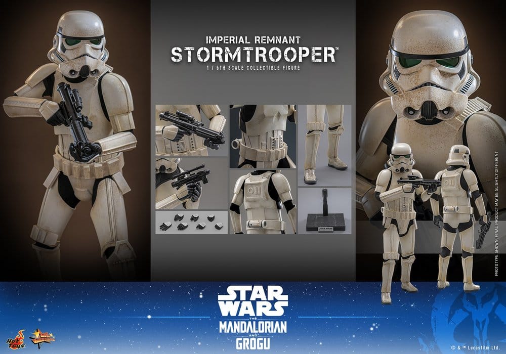 Star Wars: The Mandalorian & Grogu Movie Masterpiece Figura 1/6 Imperial Remnant Stormtrooper 30 cm