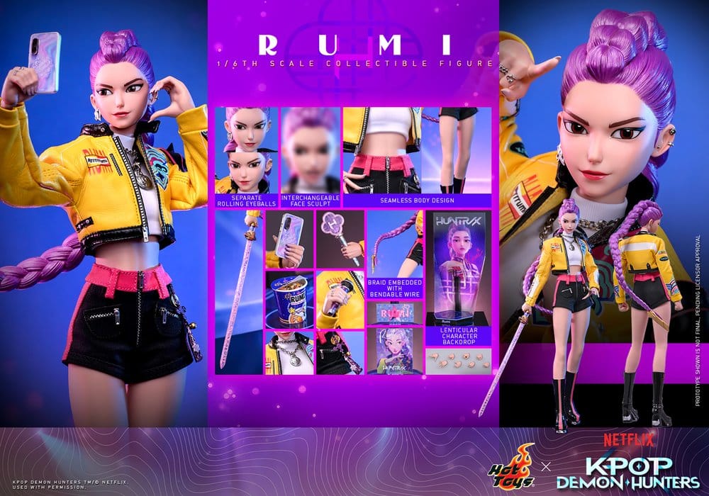KPop Demon Hunters Figura 1/6 Rumi 28 cm