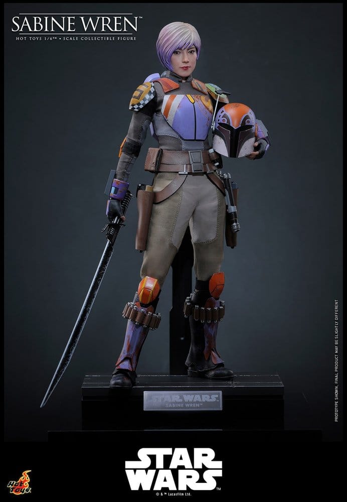 Star Wars: Rebels Television Masterpiece Figura 1/6 Sabine Wren 29 cm