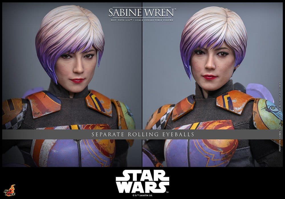 Star Wars: Rebels Television Masterpiece Figura 1/6 Sabine Wren 29 cm