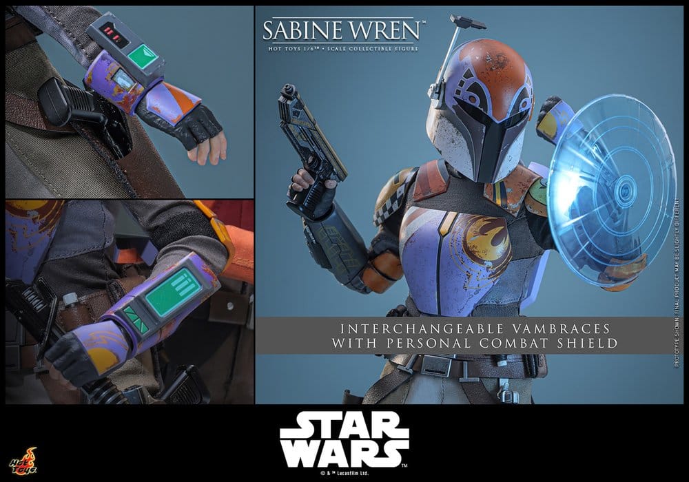 Star Wars: Rebels Television Masterpiece Figura 1/6 Sabine Wren 29 cm