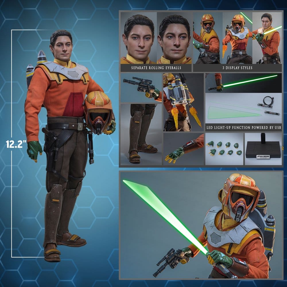 Star Wars: Rebels Television Masterpiece Figura 1/6 Ezra Bridger 31 cm
