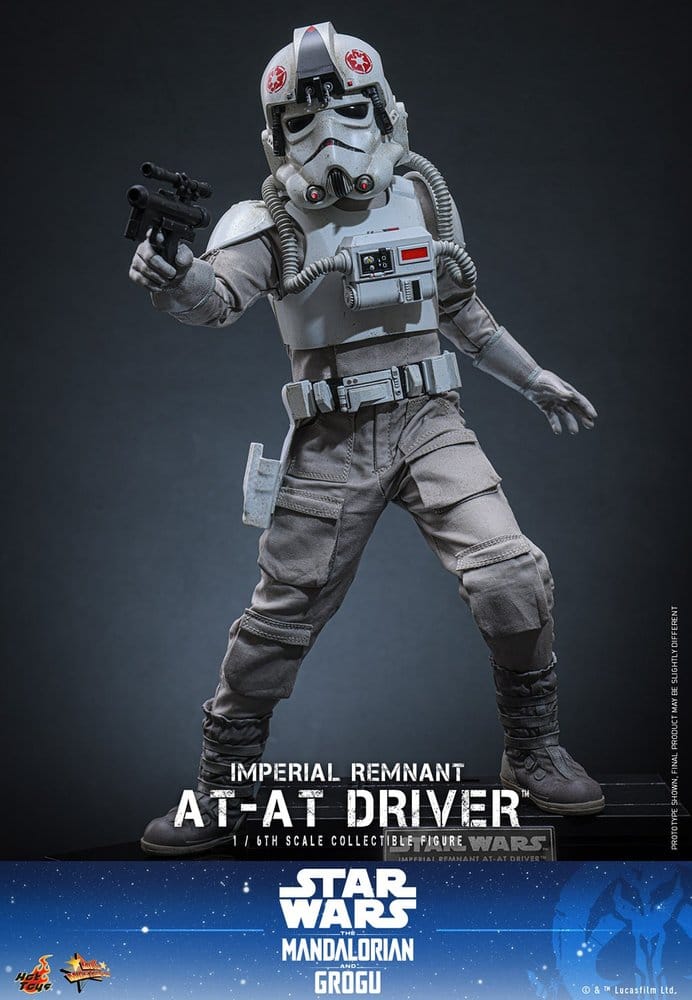 Star Wars Movie Masterpiece Figura 1/6 Imperial Remnant AT-AT Driver 30 cm