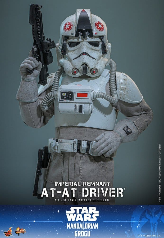 Star Wars Movie Masterpiece Figura 1/6 Imperial Remnant AT-AT Driver 30 cm