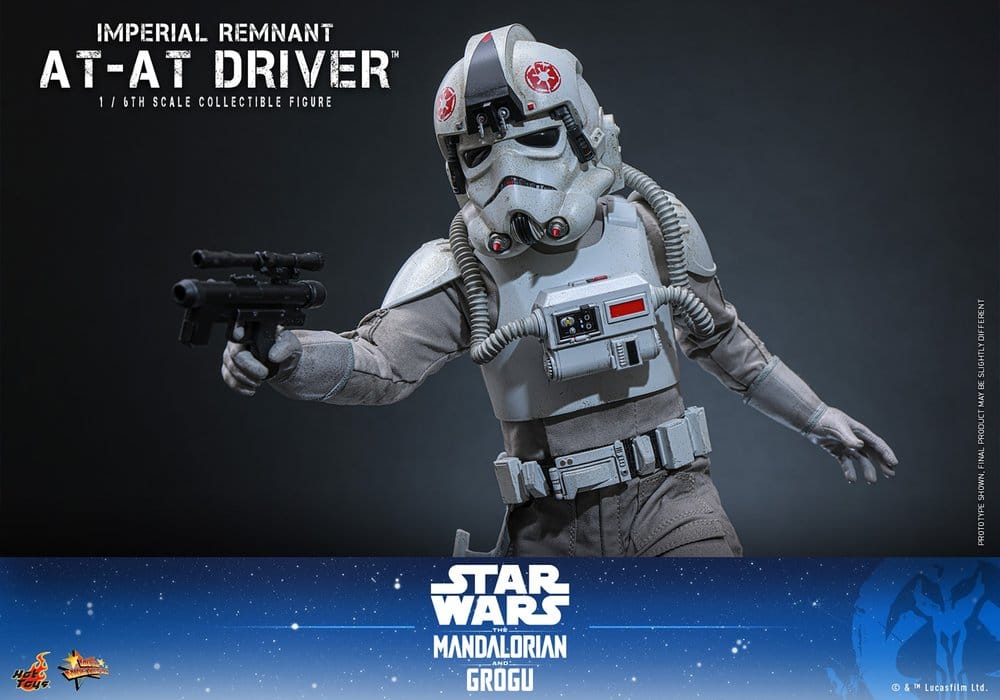 Star Wars Movie Masterpiece Figura 1/6 Imperial Remnant AT-AT Driver 30 cm