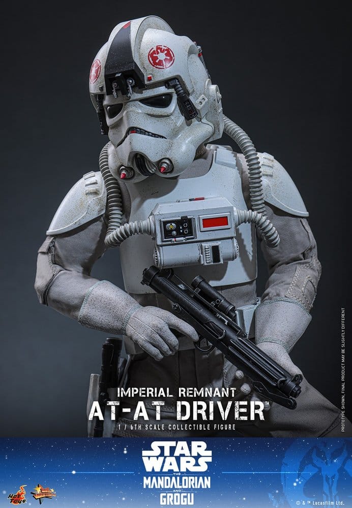 Star Wars Movie Masterpiece Figura 1/6 Imperial Remnant AT-AT Driver 30 cm