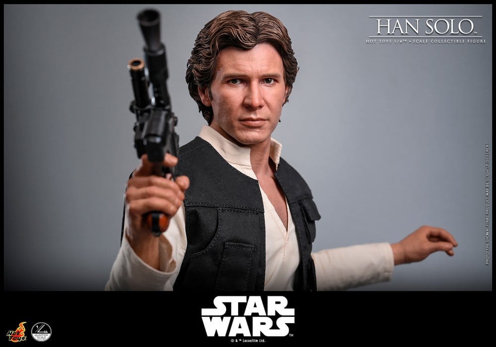 Star Wars Episode IV Figura 1/4 Han Solo 46  cm