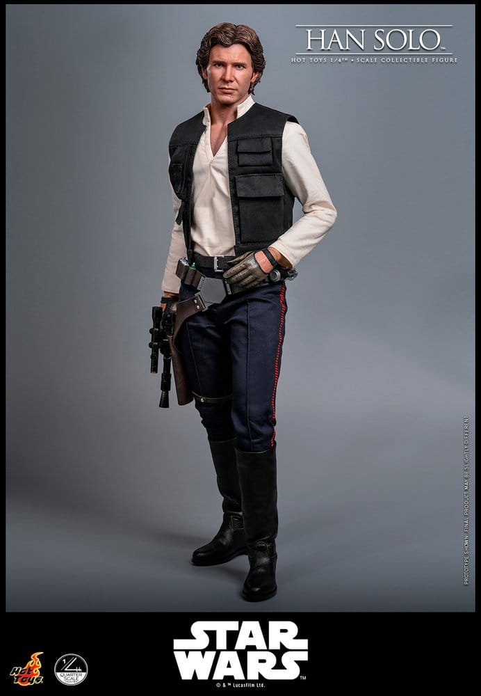 Star Wars Episode IV Figura 1/4 Han Solo 46  cm