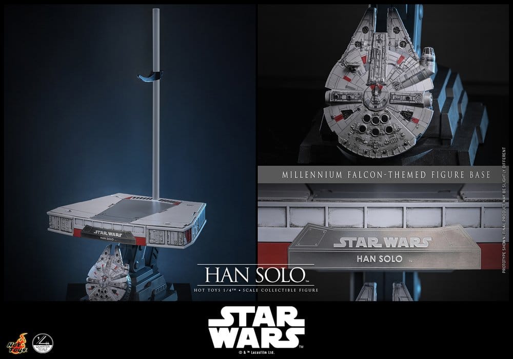 Star Wars Episode IV Figura 1/4 Han Solo 46  cm