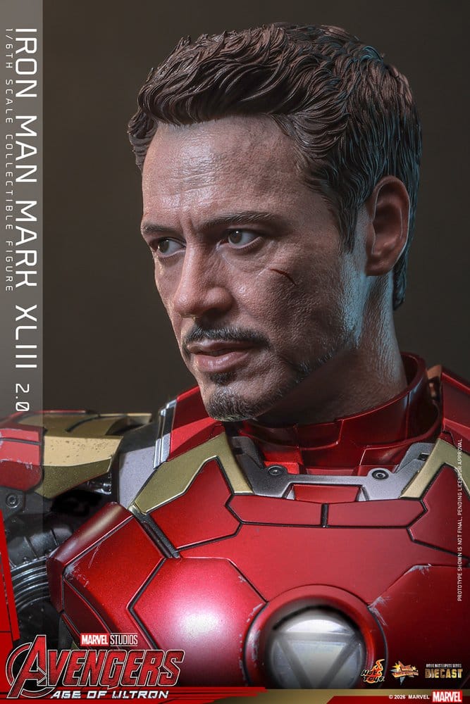 Vengadores: La era de Ultrón Figura Movie Masterpiece Diecast 1/6 Iron Man Mark XLIII (2.0) 32 cm