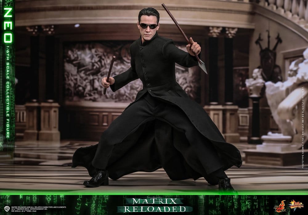 Matrix Movie Masterpiece Figura 1/6 Neo 31 cm
