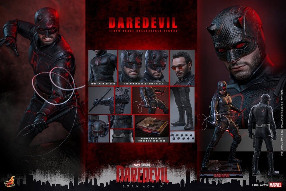 Marvel Daredevil: Born Again Figura 1/6 Daredevil 30 cm