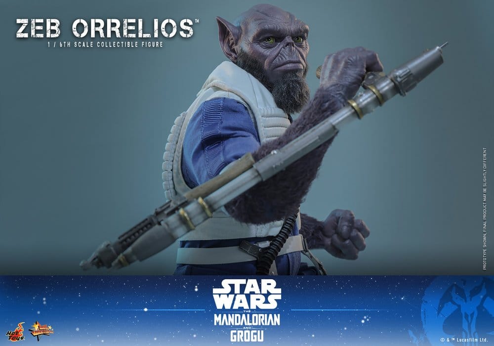 Star Wars Movie Masterpiece Figura 1/6 Zeb Orrelios 33 cm