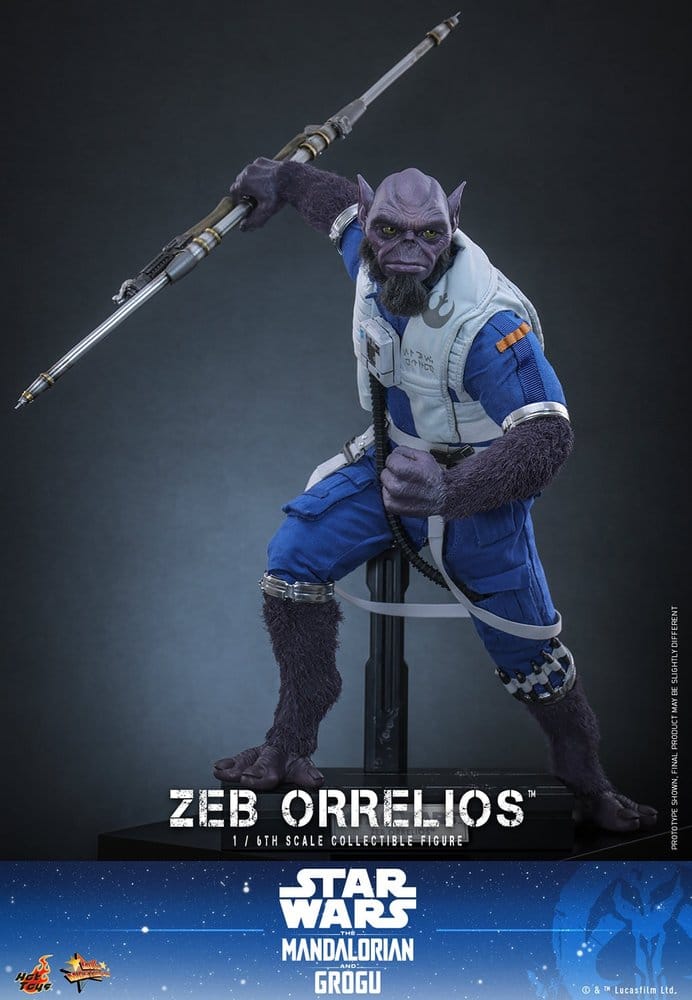 Star Wars Movie Masterpiece Figura 1/6 Zeb Orrelios 33 cm