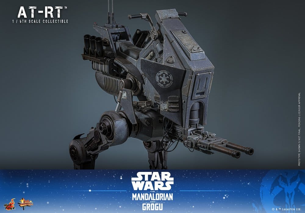 Star Wars: The Mandalorian & Grogu Movie Masterpiece Vehículo 1/6 AT-RT 60 cm