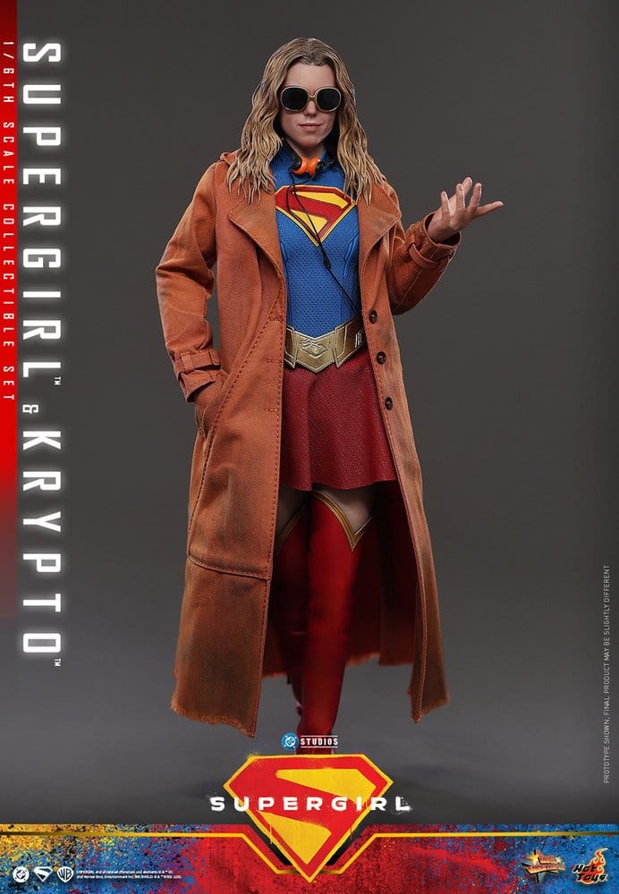 DC Comics Movie Masterpiece Set de Figuras Supergirl & Krypto 28 cm