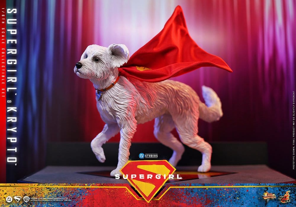 DC Comics Movie Masterpiece Set de Figuras Supergirl & Krypto 28 cm