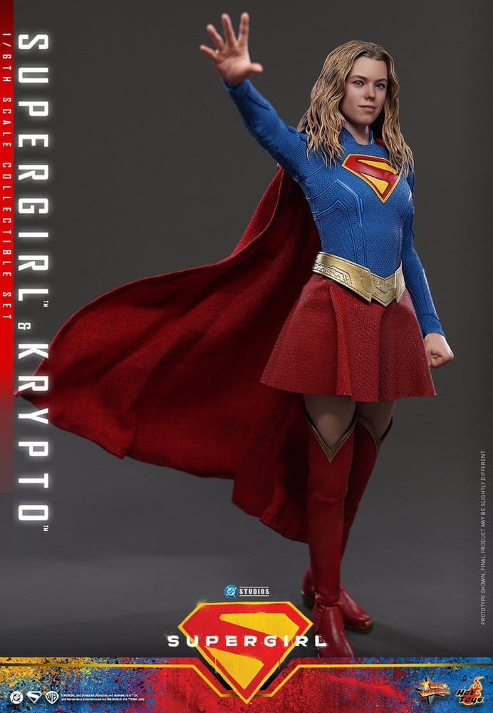 DC Comics Movie Masterpiece Set de Figuras Supergirl & Krypto 28 cm