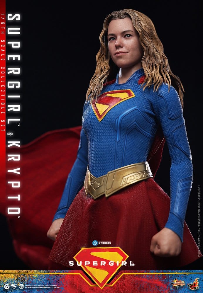 DC Comics Movie Masterpiece Set de Figuras Supergirl & Krypto 28 cm