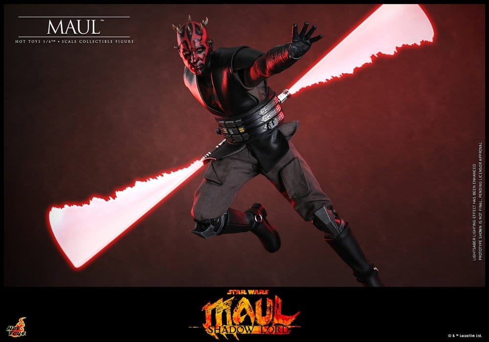 Star Wars: Maul – Señor de las sombras Television Masterpiece Figura 1/6 Maul 29 cm