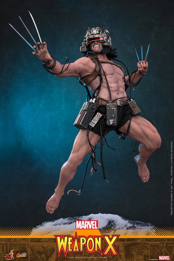 Marvel Comic Masterpiece Figura 1/6 Weapon X 31 cm