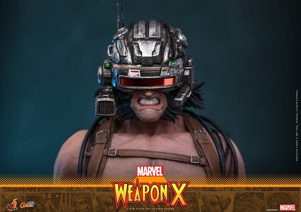 Marvel Comic Masterpiece Figura 1/6 Weapon X 31 cm