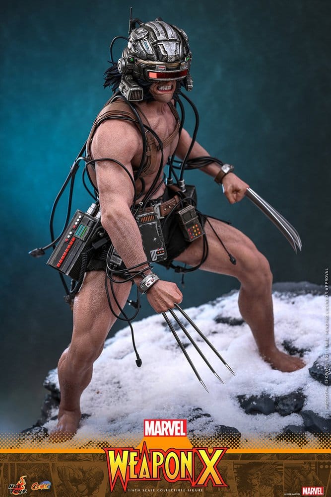 Marvel Comic Masterpiece Figura 1/6 Weapon X 31 cm