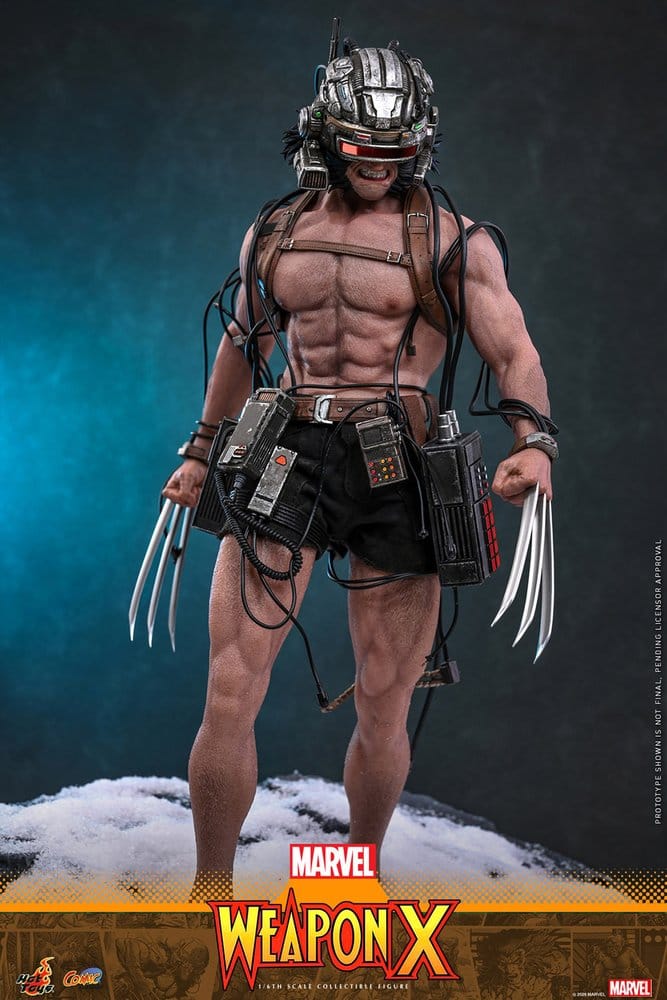 Marvel Comic Masterpiece Figura 1/6 Weapon X 31 cm