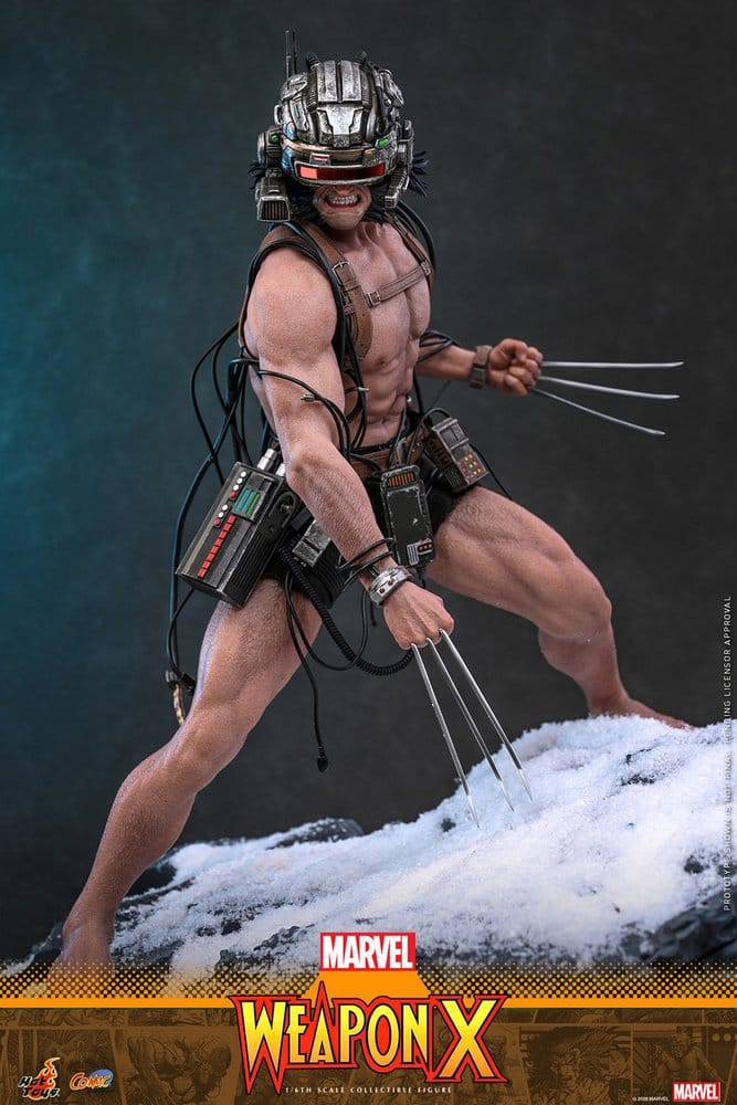Marvel Comic Masterpiece Figura 1/6 Weapon X 31 cm