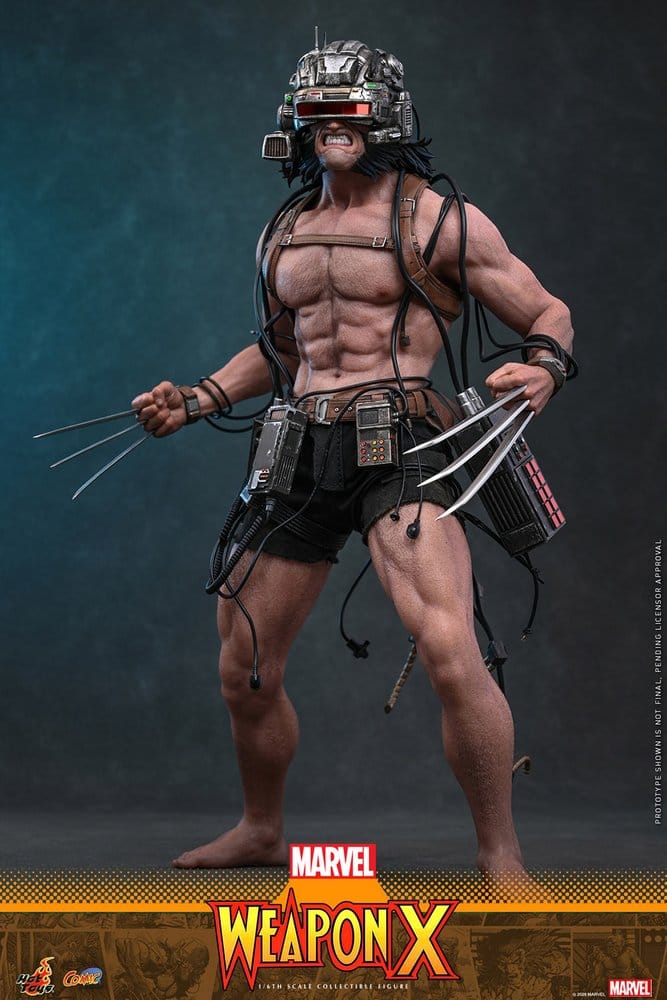 Marvel Comic Masterpiece Figura 1/6 Weapon X 31 cm