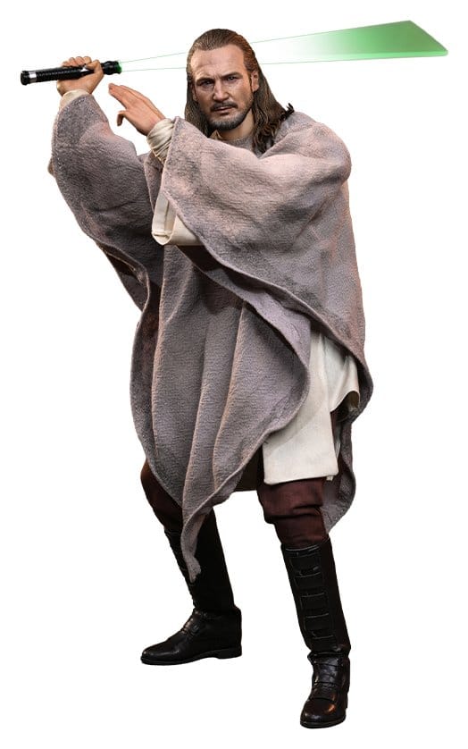 Star Wars Movie Masterpiece Figura 1/6 Qui-Gon Jinn (Collector Edition) 32 cm Frikytopia