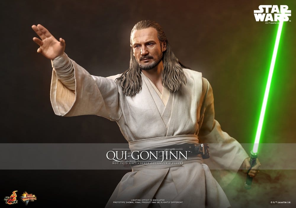 Star Wars Movie Masterpiece Figura 1/6 Qui-Gon Jinn (Collector Edition) 32 cm