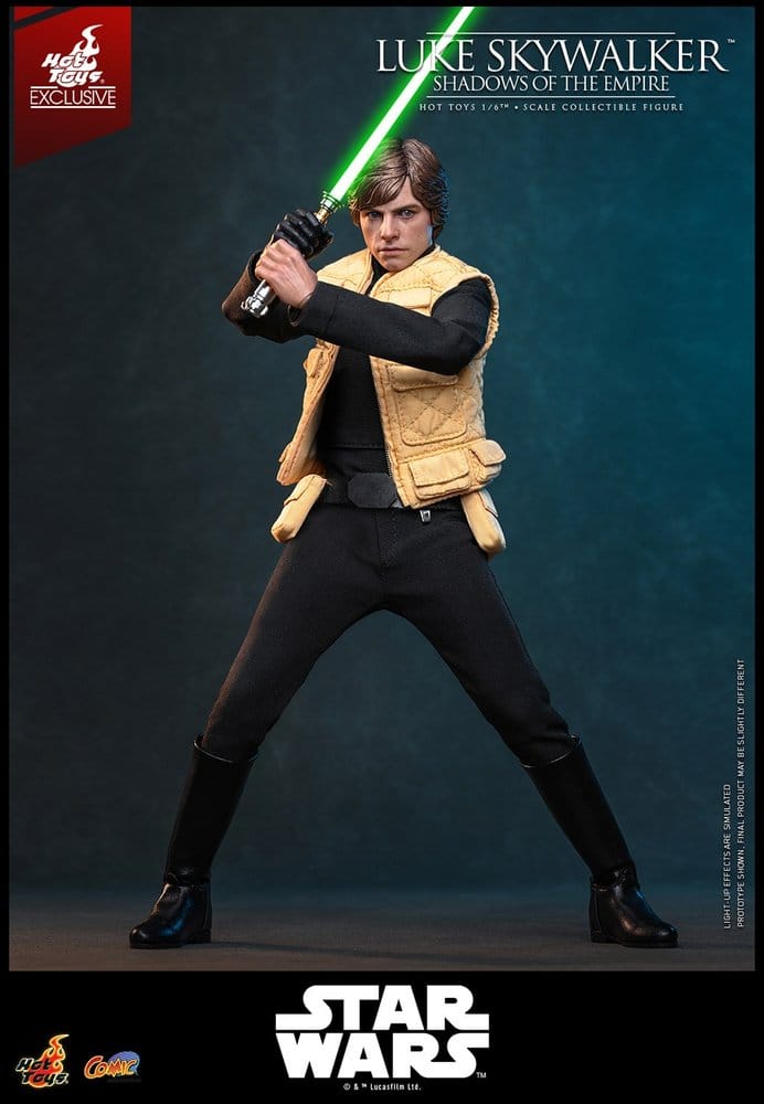 Star Wars Comic Masterpiece Figura 1/6 Luke Skywalker (Shadows Of The Empire) (Hot Toys Exclusive) 28 cm