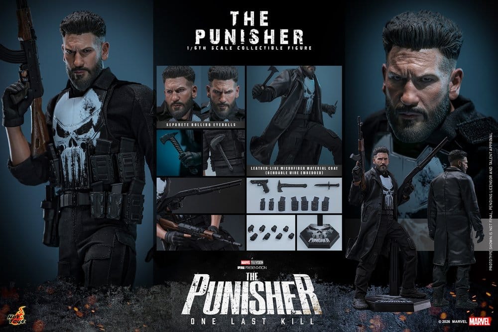 Marvel Television Masterpiece Figura 1/6 The Punisher 31 cm