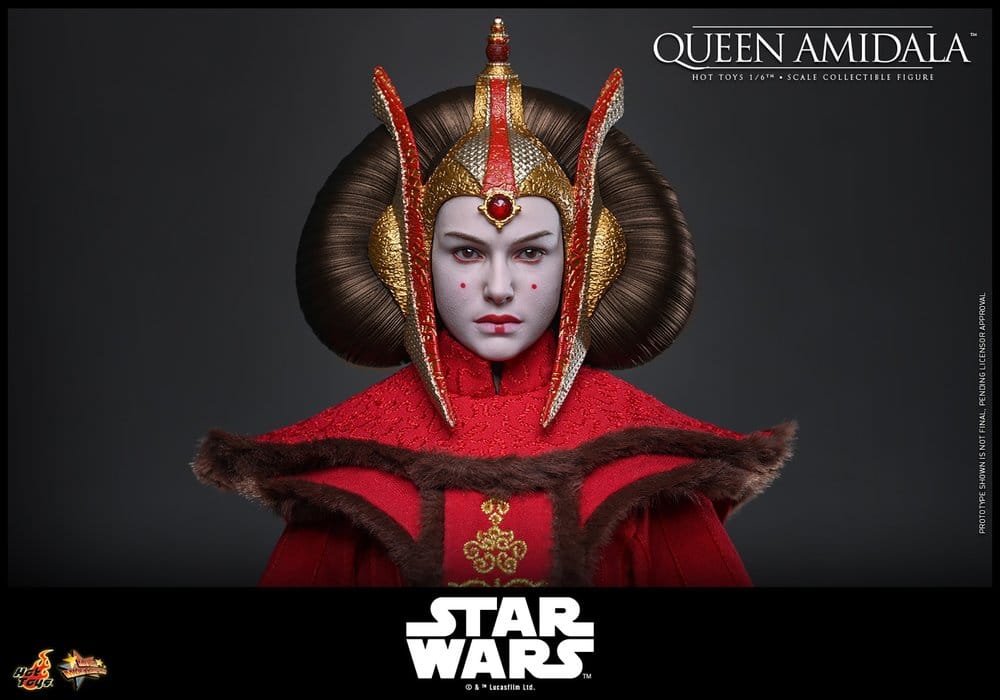 Star Wars Movie Masterpiece Figura 1/6 Queen Amidala 28 cm