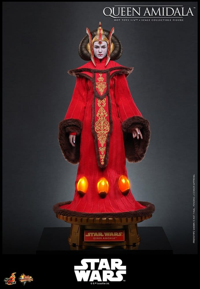 Star Wars Movie Masterpiece Figura 1/6 Queen Amidala 28 cm