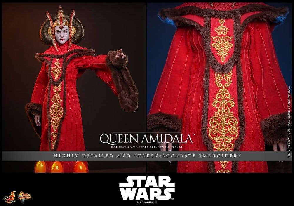 Star Wars Movie Masterpiece Figura 1/6 Queen Amidala 28 cm