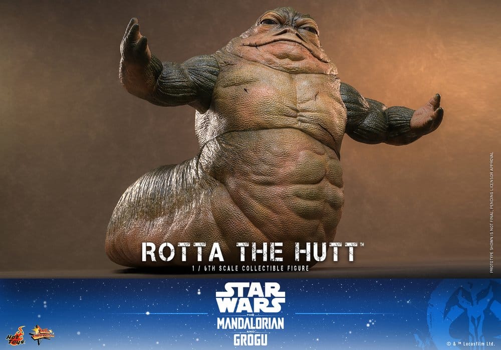 Star Wars Movie Masterpiece Figura 1/6 Rotta The Hutt 32 cm