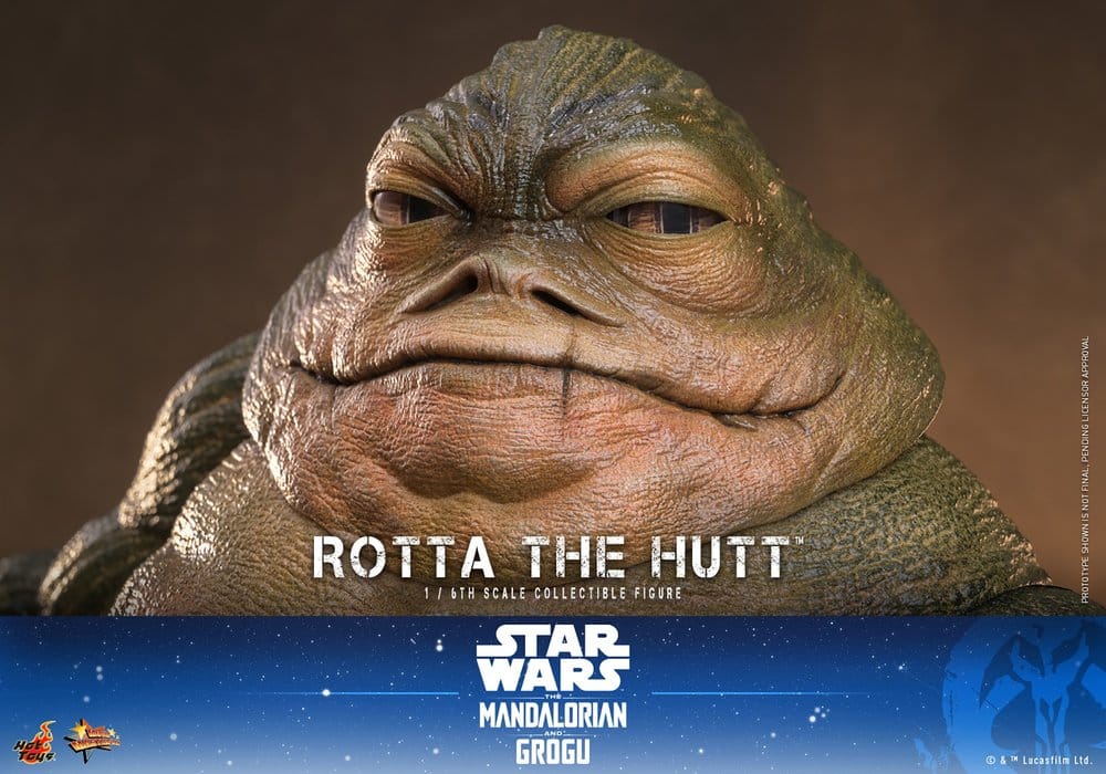 Star Wars Movie Masterpiece Figura 1/6 Rotta The Hutt 32 cm