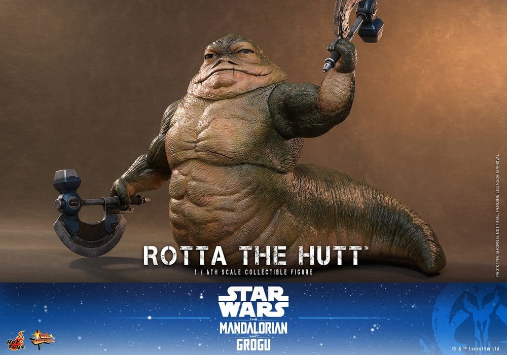 Star Wars Movie Masterpiece Figura 1/6 Rotta The Hutt 32 cm