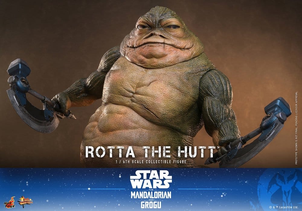 Star Wars Movie Masterpiece Figura 1/6 Rotta The Hutt 32 cm