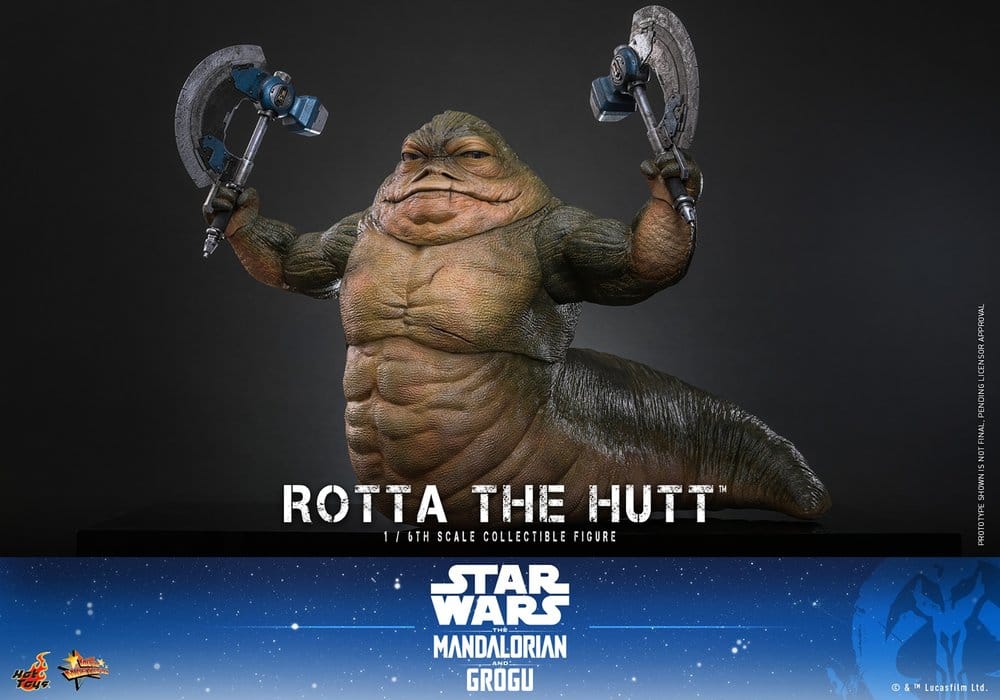 Star Wars Movie Masterpiece Figura 1/6 Rotta The Hutt 32 cm