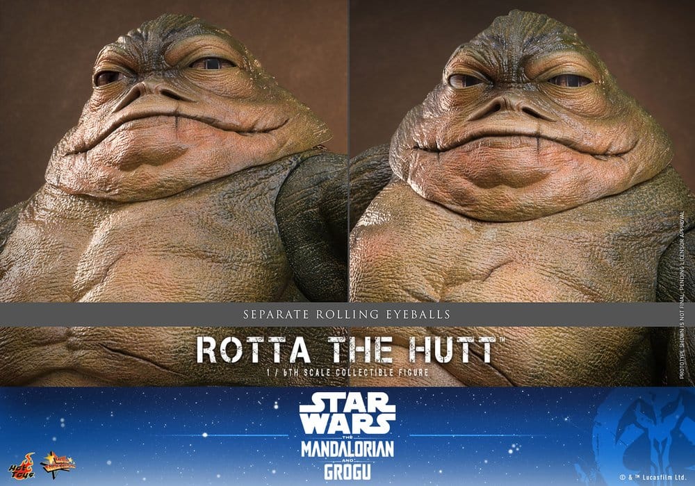 Star Wars Movie Masterpiece Figura 1/6 Rotta The Hutt 32 cm